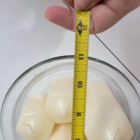 CANDLE LITE CANDLES HUGE SET WITH LARGE 11" CANDLE DISH. NEVER USED W/ lighter - Picture 2 of 10